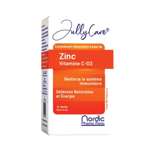 JULLYCARE ZINC 30 GÉLULES