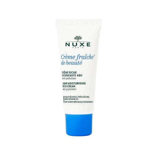 NUXE CREME FRAICHE DE BEAUTE ENRICHIE CREME RICHE HYDRATANTE ET APAISANTE 24H 50ML - Peaux Sèches Et Très Sèches