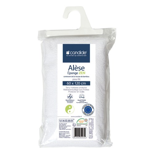 Candide ALESE EPONGE BLANC pour lit 60*120 cm - 232004