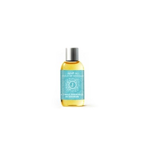 JERRAFLORE GERANIUM 30ml Huile De Massage Tonifiante