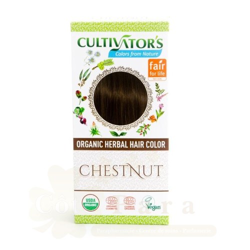 CULTIVATORS ORGANIC HERBAL HIAR COLOR CHESTNUT