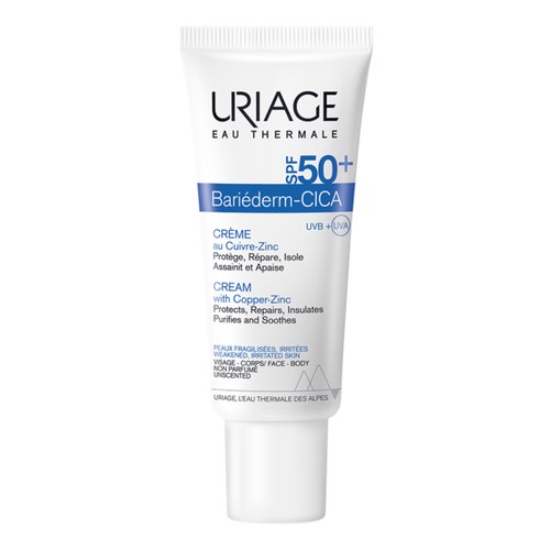 Uriage Bariéderm Cica-Crème SPF50+ au Cuivre-Zinc 40 ml