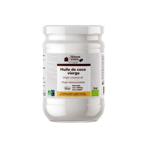 Maison de coco Huile Vierge de Noix de Coco, BIO 380 g -