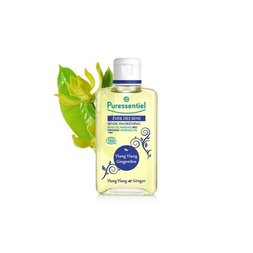 Puressentiel Huile massage bio éveil des sens Ylang Ylang / Gingembre -100ml
