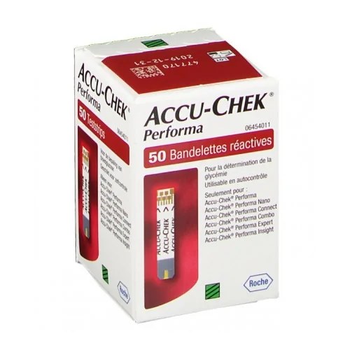 Accu-chek Bandlettes Performa 50 unités