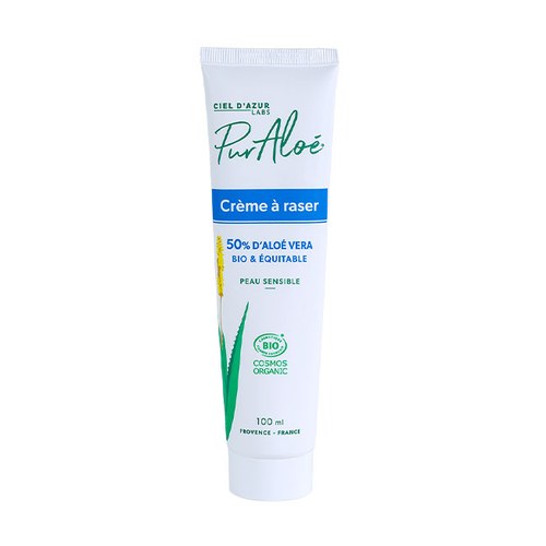 Pur Aloé crème à raser aloé vera natif 50% 100 ml