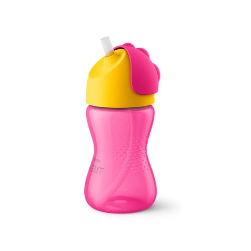 AVENT TASSES A PAILLE 300 ML / 10OZ 12M+ ROSE - SCF798/02