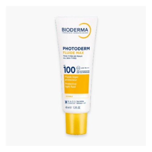 BIODERMA PHOTODERM MAX SPF 100+ 40ml Fluide Solaire invisible