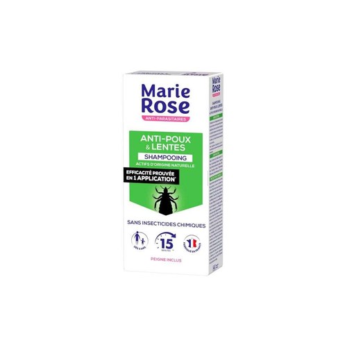 Marie Rose Shampooing Anti Poux Et Lentes, 125ml