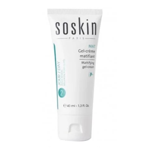 SOSKIN PURIFIANT+ GEL-CREME MATIFIANT 40ml Peaux Mixtes À Grasses