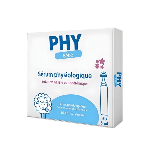 GILBERT PHY SERUM PHYSIOLOGIQUE 5X5ML