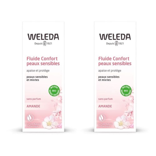 Weleda Fluide Confort absolu à l'Amande sensibles et mixtes 30ml