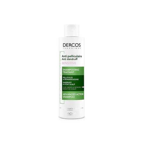 VICHY DERCOS SHAMPOOING ANTI-PELLICULAIRE SENSITIVE 200ml