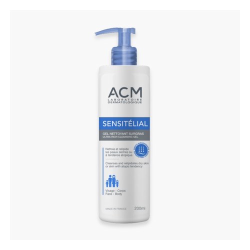 ACM SENSITELIAL GEL NETTOYANT SURGRAS 500ML
