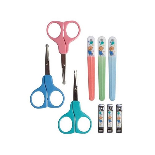 NUBY Pack Manucure: Ciseaux, Lime +0 mois - NV0701003