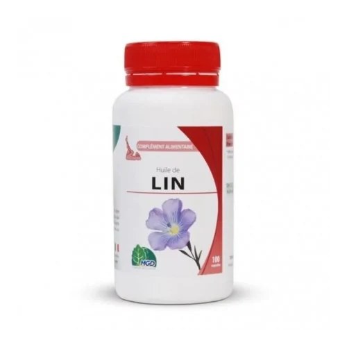 MGD NATURE huile de lin 100 capsules