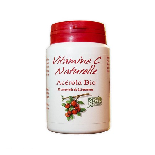 GPH DIFFUSION ACEROLA BIO(vitamine C nature) 1000 MG - 30 COMPRIMÉS