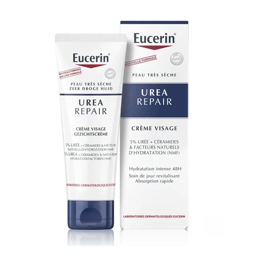 EUCERIN CRÈME VISAGE 5% D'URÉE