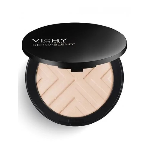 VICHY DERMABLEND COVERMATTE FOND DE TEINT POUDRE COMPACTE 12H OPAL 15