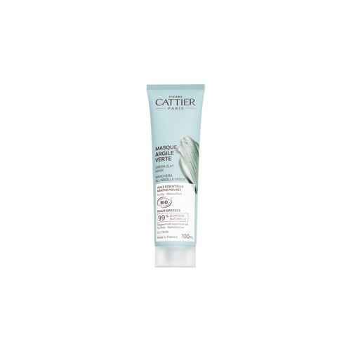 Cattier MASQUE A L'ARGILE  VERTE 100ml