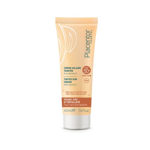 PLACENTOR VEGETAL CRÈME SOLAIRE TEINTÉE SPF 50+