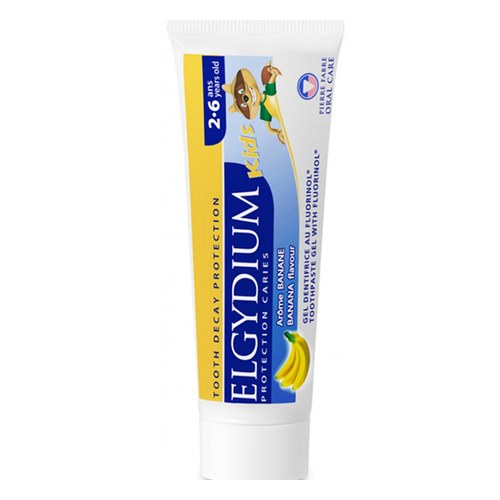 ELGYDIUM DENTIFRICE BANANE 2- 6 ANS