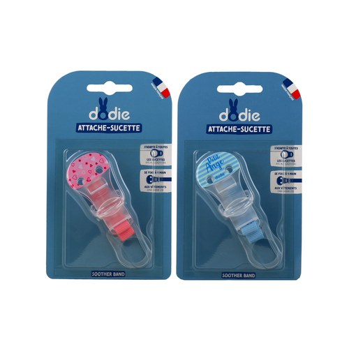 DODIE ATTACHE SUCETTE RUBAN Bleu