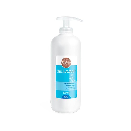 GIFRER GEL LAVANT 2 EN 1 CORPS ET CHEVEUX 500 ML