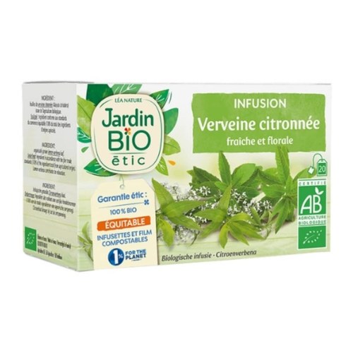 JARDIN BIO INFUSION VERVEINE CITRONNÉE 28 G