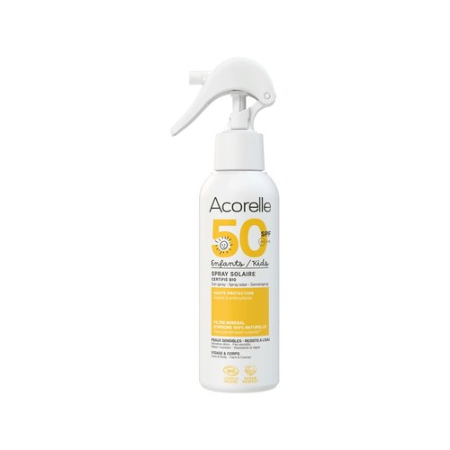 Acorelle SPRAY SOLAIRE ENFANTS SPF50 BIO 150 ML