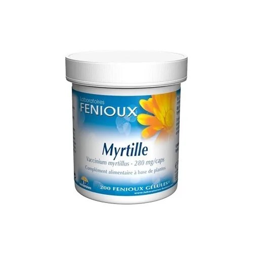 Fenioux myrtille (vaccinium myrtillus) santé vasculaire 200 gélules