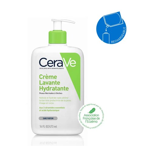 CERAVE CRÈME LAVANTE HYDRATANTE 473ML