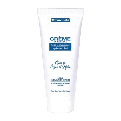 RACINE VITA CREME INTENSIVE HYDRATANTE A L'ACIDE HYALURONIQUE Achete + racine vita crème mains Offert