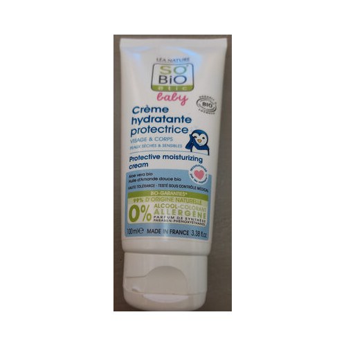 SO BIO Baby CRÈME HYDRATANTE PROTECTRICE - 100ML