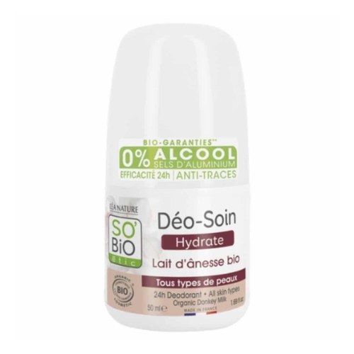 So Bio Déodorant Douceur au Lait d’Ânesse 50Ml
