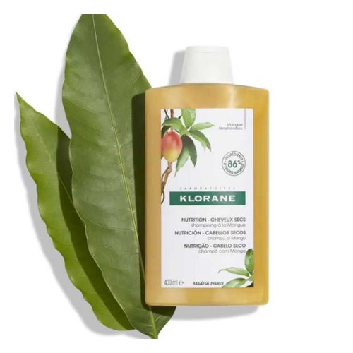 KLORANE BEURRE DE MANGUE SHAMPOOING TRAITANT NUTRITIF 400ml