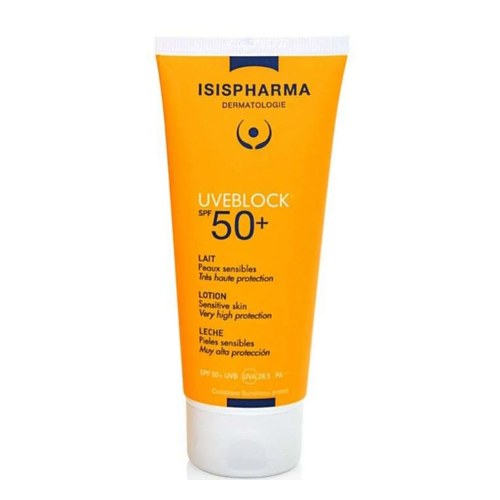 Isis pharma uveblock 50+ hydra lotion lait solaire hydratant très haute protection